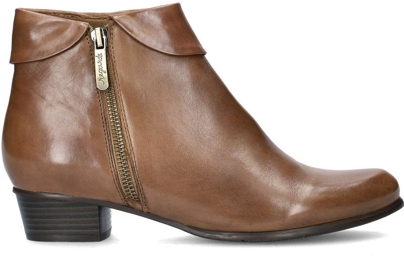 Regarde le Ciel - Stefany 03 - Enkellaarsjes - Zwart - Leer