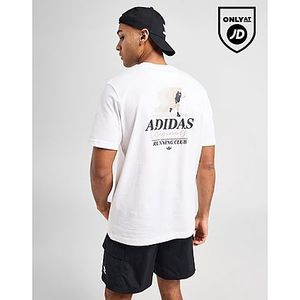 adidas Originals Running Club T-Shirt, White