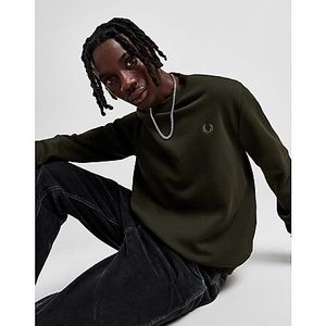 Fred Perry Core Crew Sweatshirt, Green