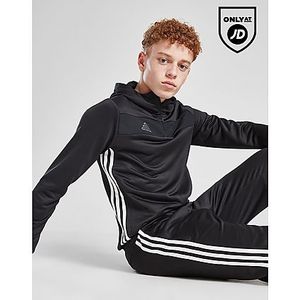 adidas Tiro 25 1/4 Zip Hoodie Junior, Black