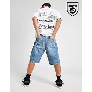 Hoodrich Core Denim Shorts, Blue