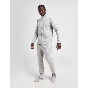 adidas Fleece 3-Stripes Tracksuit, Grey