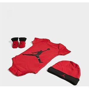 Jordan 3 Piece Jumpman Set Baby's, Red