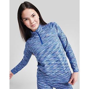 MONTIREX Girls' Trail 1/4 Zip Top Junior, Blue