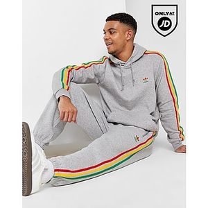 adidas Originals 3-Stripes Multicolour Joggers, Grey