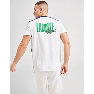 Lacoste Back Logo Colour Block T-Shirt, White