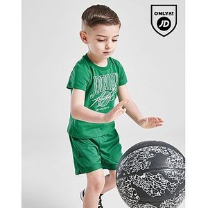 Jordan Beyond The Arc Mesh T-Shirt/Shorts Set Infant, Green