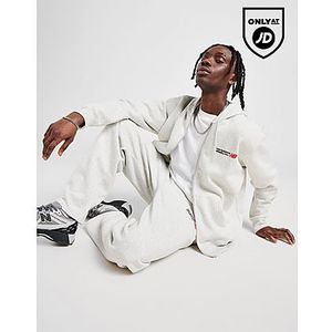 New Balance Core Logo Full Zip Hoodie, Grey