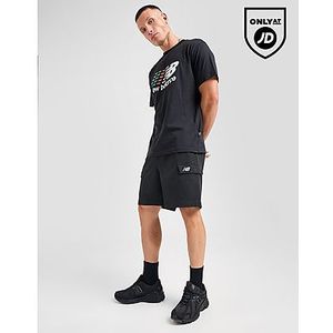 New Balance Ripstop Cargo Shorts, Black
