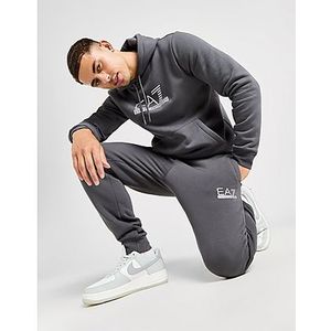EA7 Emporio Armani Carbon Logo Joggers, Black