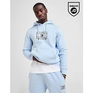 Tommy Hilfiger Flag Overhead Hoodie, Sky