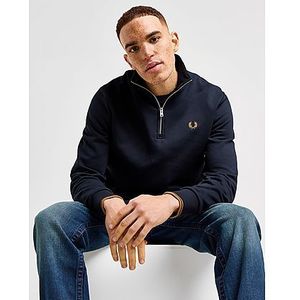 Fred Perry 1/2 Zip Sweatshirt, Navy