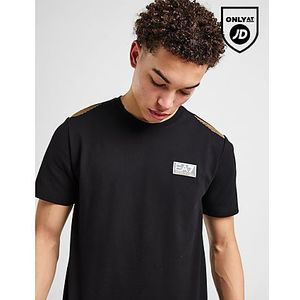 EA7 Emporio Armani 7 Lines Pique T-Shirt, Black