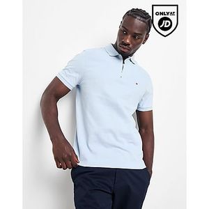 Tommy Hilfiger Zipped Polo Shirt, Sky