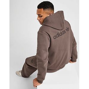 adidas Originals Essential Print Hoodie, Brown