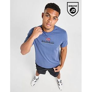 Napapijri Sory Stack Logo T-Shirt, Blue