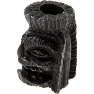 Schmuckatelli Ku Tiki Bead Black Oxidized
