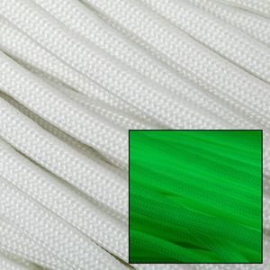 Knivesandtools 550 paracord type III, kleur: paraglow white, 100 ft (30,48 m)