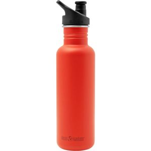 Klean Kanteen Classic Narrow Sports Cap, 532 ml, Tiger Lily