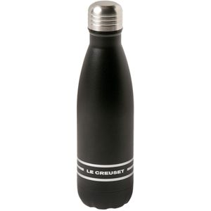 Le Creuset LC41208500000000 geïsoleerde drinkfles mat zwart, 500 ml