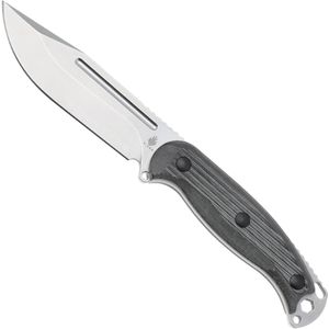 Kizer Ursa Major 1082A3, Satin Nitro-V, Black Micarta, vaststaand mes, Maksim Epifantsev design