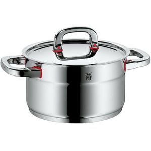 WMF Premium One braadpan met deksel 20 cm - Cool + technologie en duurzaam Cromargan® roestvrij staal