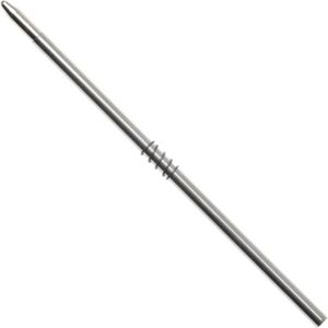 MengRan 3,9 Balpen Inkt Pen Vullingen voor Click Pennen, 1mm Medium Tip, Compatibel met Parker Pen Refill (Pack van 10) (Zwarte Ink