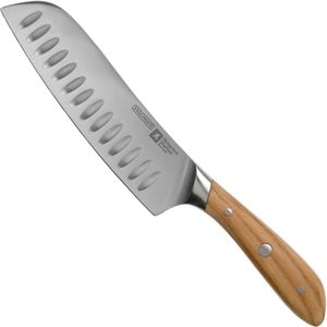 Richardson Sheffield Scandi 09500P541161 Santoku met kuiltjes, 17,5 cm