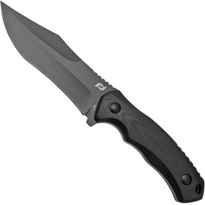 Schrade Steel Driver 1182618, zwart G10, vaststaand mes