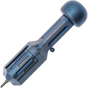 StraightLine Revolve 2.0 Bit Driver, RV2-BLSW, Blue Anodized/Stonewashed, schroevendraaier, Audacious Concept & Igor Bortolussi design