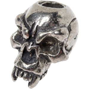 Schmuckatelli Fang Skull Bead Pewter