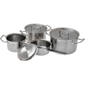 Fissler Original Profi Collection 2022 - 4 Delig - Steelpan - RVS deksels