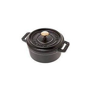 Staub Braadpan Cocotte Zwart - ø 10 cm / 250 ml