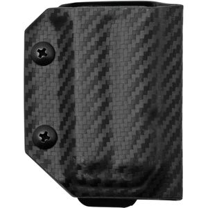 Clip And Carry Kydex Sheath Leatherman Wave, Wave Plus, Carbon Fiber Black LWAVE-CF-BLK riemholster