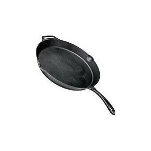 Petromax fp40-t, skillet, 40 cm, pan met steel, gietijzer, zwart