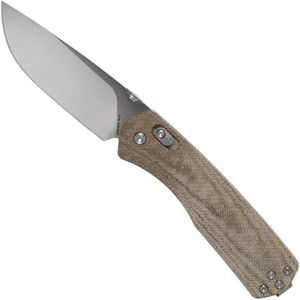 The James Brand The Carter XL, OD Green Micarta, Stainless zakmes JAKN116127-00