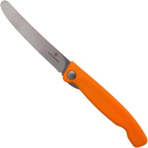 Victorinox Swiss Classic tomatenmes inklapbaar - 11cm - kartel -oranje