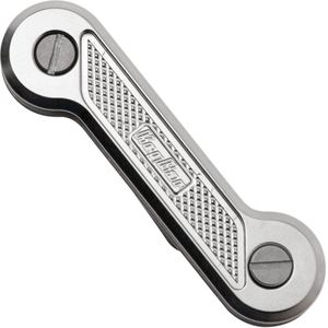 KeyBar Titanium Diamond Crosshatch KBR204 sleutel organiser