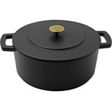 Combekk Original Dutch Oven 28 cm - Zwart - Gerecycled gietijzer