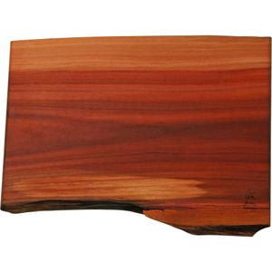 Robert Herder Free Form Cutting board 9401245040000 pruimenhout, 25 x 20 x 1.9 cm