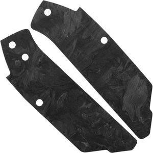 Flytanium Arcade Inlay Set 1278S Shredded Carbon Fiber, handgreepschalen