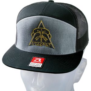 TOPS Knives HAT-01 7-Panel Trucker Hat, trucker pet