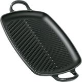 Le Creuset La Fonte émaillée grillpan 30 cm, zwart