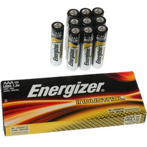 Energizer Industrial AAA, LR03 alkaline batterijen