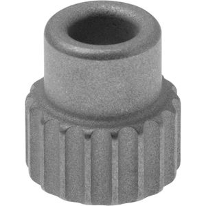 Daily Customs Simple Bead Stripes Titanium, zilver