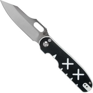 Kizer Cormorant Crossed Ki4562, S35VN Black & White G10 zakmes Yue Dong design