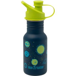 Klean Kanteen Kid Classic Narrow 1008863 Sport Cap, Planets, 355ml