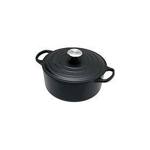 Le Creuset braadpan - cocotte 24cm, 4,2L zwart