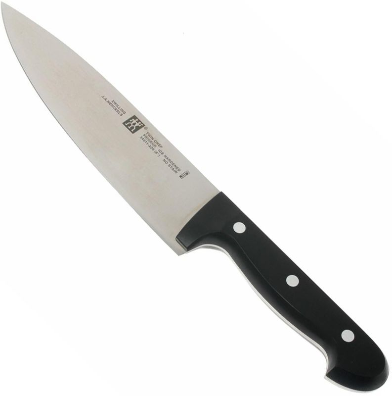 ZWILLING - Twin Chef - Santoku Mes - Zwart - Lemmetlengte 18 cm - Speciaal Roestvrij Staal