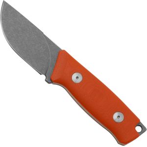 Fox Knives Rifle Muzzle FX-664 OR, Orange G10 vaststaand mes, Raven Knives design